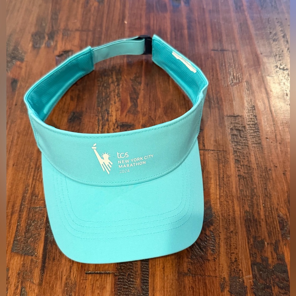 TCS New York City Marathon 2024 Teal Visor